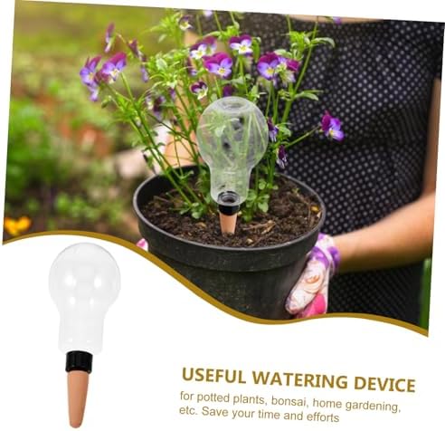 POPETPOP 6pcs Self-Watering Plant Bulbs Automatic Irrigation Device for Plants Decorative Watering Globes for Consistent Moisture for Lazy Gardeners - Image 4