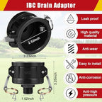 Ibc Tote Adapter, Brass Double Valve, 3/4'' Male Npt to 3/4'' Ght - Image 5