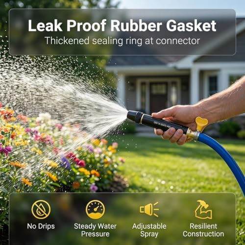 2Pcs Power Washer Nozzle, High Pressure Hose Nozzle with 6 Spray Patterns - Image 2