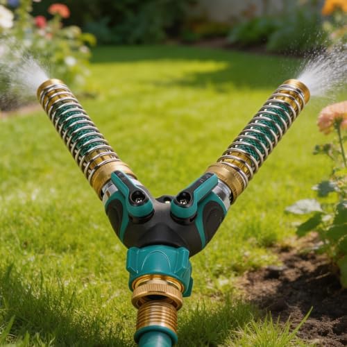 banapoy 2 Way Y Garden Hose Splitter, 3/4 Inch - Image 5