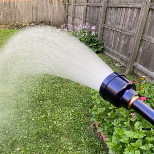GREEN MOUNT Watering Wand, 24 Inches Sprayer Wand with Superior Stainless Head, Perfect for Hanging Baskets, Plants, Flowers, Shrubs, Garden and Lawn, Purple - Image 2