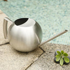 Watering Kettle Stainless Steel Long Spout 1000ml for Plants - Image 4