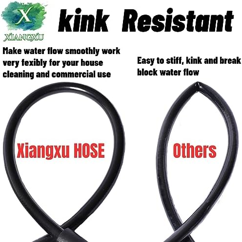 100FT 5800 PSI Pressure Washer Hose Jetter Nozzles Kit 1/8”NPT Sewer Drain Rotating Quick Connect Nozzle Button Nose With M22-14/15mm Double Rod Thread Brass Replacement - Image 6