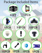 360° Adjustable Drip Irrigation System – Garden Watering Sprinkler System - Image 2