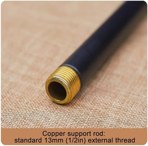 Free Standing Hose Holder, Garden Fountain, All-Copper Cylinder and Faucet, Suitable for Irrigation and car Washing(40cm/15.7in) - Image 7