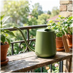 Long-Spout Metal Watering Can Gooseneck Watering Can Minimalist Stainless Steel Watering Can Water Pitcher Polished Finish Compact by Unknown
