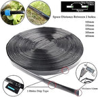 16mm 1-Hole Micro Irrigation Drip Tape, Garden Plants Soaker Hose Greenhouse Farm Watering Tape Agricultural System (Color : Space 40cm, Size : 16mm 20m) - Image 2