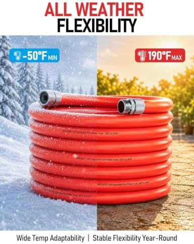 SPECILITE 15FT Hot/Cold Garden Water Hose with Detachable Connector - Image 4