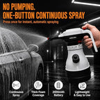 Gen 2 Electric Foam Sprayer, Electric Pressurized Soap Sprayer Car Foam Sprayer, Cordless Pump Sprayer, Multi-Purpose Battery-Powered Foam Gun for Cars, Home, Patio, Garden - Image 2