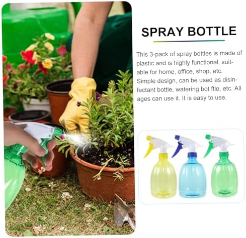 SUPVOX 9pcs Leakproof Plant Watering Sprayer Small Spray Bottle Garden Sprinkling Can - Image 5
