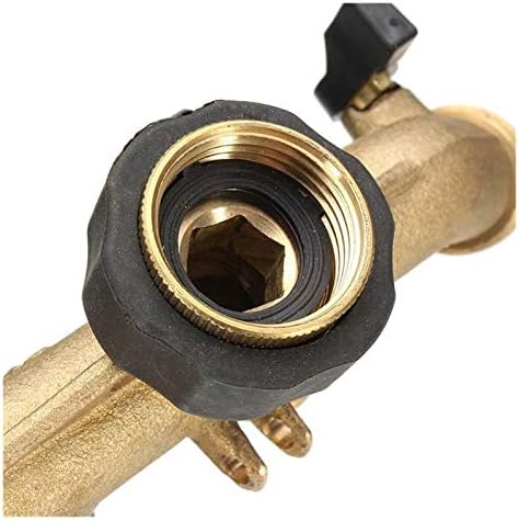 3/4 Inch BSP 4 Way Hose Faucet Manifold Water Segregator Garden Tap Connector Splitter Switcher Control Shut Off Valve - Image 5