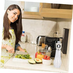 Stainless Steel Spray Bottle，Press Type Oil Sprayer Home Kitchen Bottle for Cooking Mist Easy to Use Colors - Image 7