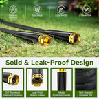 Garden Hose 75 FT, High-Pressure Water Hose with 10 Spray Nozzles - Image 2