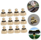 BESPORTBLE 60pcs Brass Misting Nozzle for Low Pressure Hose Sprayer Leak Atomizing Nozzles for Watering Irrigation and Outdoor Use - Image 6