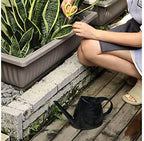 1.4L Watering Can Long Spout Plastic. Modern Watering Bottle for Indoor Outdoor Use, Lightweight Water Sprayer with Handle for Garden House Flower Bonsai Plant (Frosted Gray) - Image 6