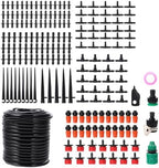 BESTonZON Automatic Micro Drip Irrigation Kit for Garden 15m DIY Watering System with Drip Emitter Tool, Outdoor Irrigation Supply for Plants and Lawn by BESTonZON