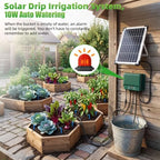 Solar Drip Irrigation System, 10W Auto Watering Kit for 50 Plants - Image 7