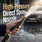 Car Cleaning Bundle High Pressure Hose Nozzle & Seat Gap Organizer - Image 2