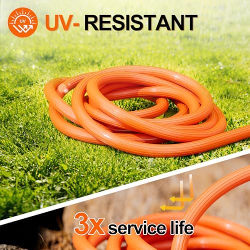 SPECILITE Garden Water Hose 50 ft x 5/8", 450-1300psi for Hot/Cold Water - Image 4