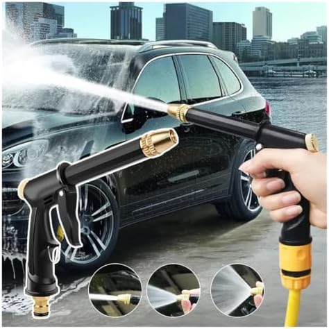 High Pressure Water Gun For Car Wash, Garden Watering, Floor Cleaning, Adjustable Nozzle Sprayer Washer Pipe Foam Tool Sprinkler(03) - Image 4
