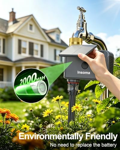 Solar WiFi Water Timer, 1 Zone WiFi Hose Timer for Garden Faucet - Image 3