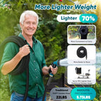 Garden Hose 100FT, Non-Expanding Water Hose With 10-Function Nozzle - Image 2