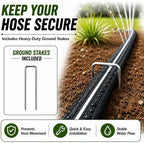 Sprinkler Hose with Holes 50 Ft (25ft 2pack) for Garden Watering - Image 5