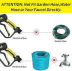 Pressure Washer Gun and Hose 50ft Kit with 15’’ Extend Wand - Image 5