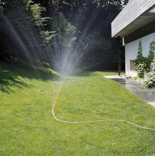 Gardena Hose Sprinkler: Sprayer for Narrow beds and Zones, Plant-Friendly fine Spray Mist, Suitable for Many Connections, Length Adjustment Possible, 15m, Orange (996-20) - Image 3