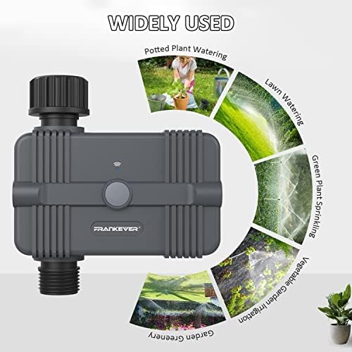 WiFi Sprinkler Irrigation Timer Garden Watering Hose Timer with Rain Delay - Image 5