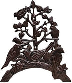 Garden Hose Holder Cast Iron Heavy Duty Water Hose Hanger, Outside Wall Mount, Solid Metal Decorative Rack/Organizer/Stand, Easy to Install, Hold Up to 50/75/100 ft (Hose holder - Hummingbird) - Image 2