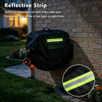 Retractable Garden Hose Reel Cover with Plush Lining, Heavy Duty 100% Waterproof Outdoor Wall Mounted Garden Hose Reel Cover with Side Pocket - 20.9" W x 11.4" D x 18.9" H (Cover Only) - Image 7