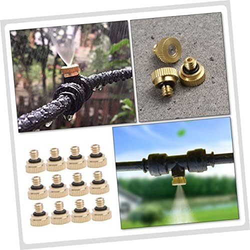 SUPVOX 60pcs Heavy Duty Brass Misting Nozzle Replacement for Water Sprayer Garden Hoses - Image 6