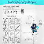 Galcon Balcony kit 9001BT Bluetooth Irrigation for Containers and Hanging Flowers Baskets Automatic Plant Watering System for Patio, Balconies Hydroponics & Roof Plants Water Saving Drip-Feed - Image 2