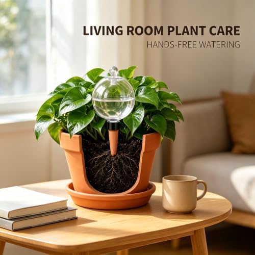 4Pack 26 Oz Extra Large Plant Self Watering Globes to 3 Weeks - Image 6