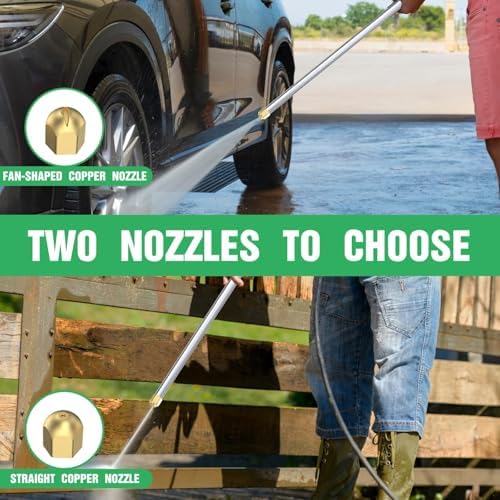 AgiiMan 18 Inch High Pressure Jet Nozzle for Garden Hose - Image 3