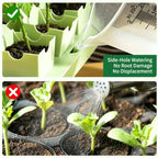 Seed Starter Tray with Handles Easy Transplant 9 Cells - Image 5