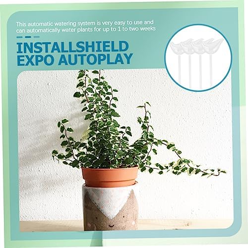 4pcs Self Watering Bulbs for Plants, Borosilicate Glass Globes - Image 3