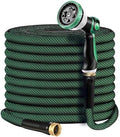 Garden Hose 100 FT, Heavy Duty Water Hose with Aluminum Fittings, Puncture Proof All-weather, Ultra-Lightweight and Flexible, Watering and Cleaning for Outdoor, Lawn by Unknown