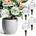 Plant Watering Globes, 26oz Extra Large Top Fill Self Watering Globes, Water Globes, Plant Water Bulbs, Watering Bulbs for Indoor Outdoor Planters, Water Plants While Away 6-Pack by Vividaire