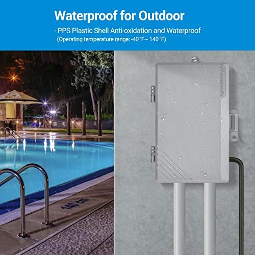 DEWENWILS Pool Pump Timer, Mechanical Timer Box Outdoor - 2HP 40A 120V-277V - Image 4