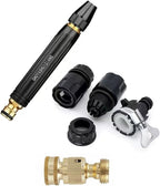High Pressure Metal Hose Nozzle with 3Spray Modes, Fits US 3/4" GHT by Unknown