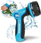 Aqua Joe AJHN102 Heavy-Duty Metal Multi-Function Hose Nozzle with Smart Throttle and 7 Sprayer Patterns by AquaJoe%C2%AE
