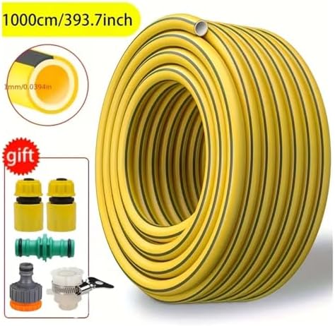 10/20/30m Heavy-Duty Rubber Garden Hose - Scratch & Wear Resistant, Leak-Proof, All-Season for Home, Balcony & Car Washing(30m) - Image 4