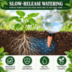 2 Pack 28 oz XXL Extra Large Self Watering Globes to 3+ Weeks Watering - Image 4