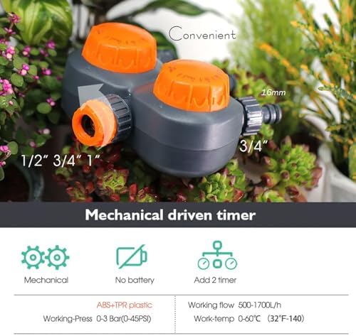 Mechanical Irrigation Timer for Efficient, Three exit Timer - Image 5