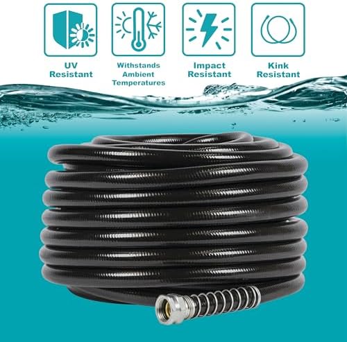 Fiskars Garden Watering 60058100Gt Flexogen Pro Hose, 5/8 By 100' - Image 3