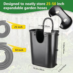 garden hose reel.Courtyard Hose boxes, garden hoses Box。Black - Image 2