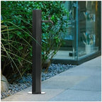Antifreeze Outdoor Faucet Post - Stainless Steel Garden Water Column Tap, Freestanding Hose Holder for Car Washing, Vertical Yard & Patio Fountain Hydrant Decor by Unknown