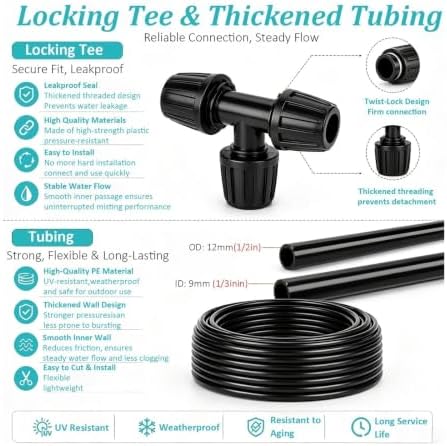 360° Adjustable Irrigation System with Bendable Brass Nozzles - Image 6